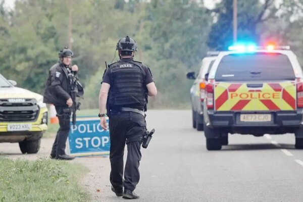 Police at RAF Fairford
