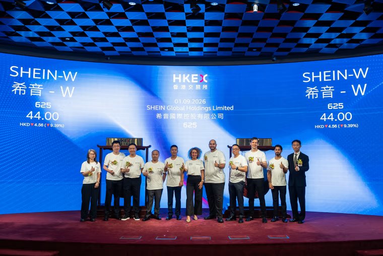 Hong Kong Shein team portrait.