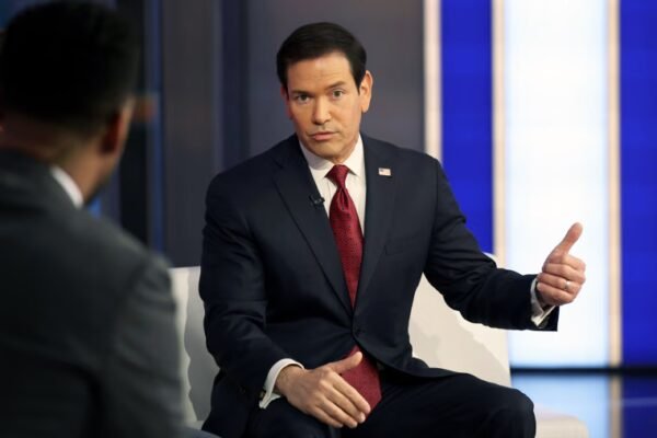 U.S. Secretary Of State Marco Rubio Visits "Fox & Friends"