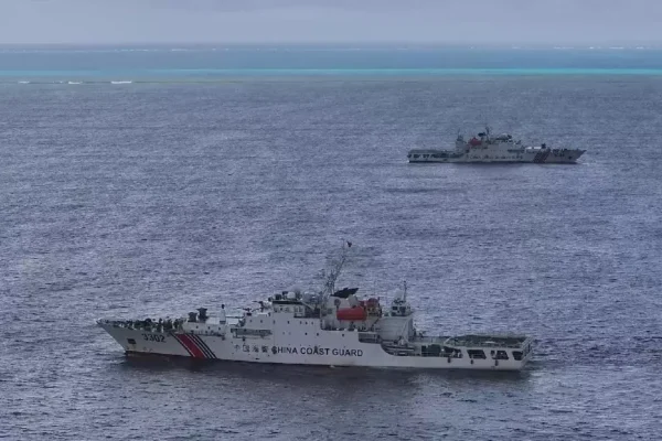 China Coast Guard conducts law-enforcement patrols around Huangyan Dao