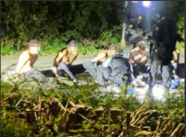 5 British men arrested near U.K. air base used by U.S. forces on suspicion of preparing terrorist act