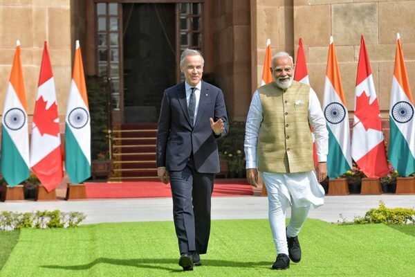 PM Narendra Modi holds warm and productive talks with Mike Carney.