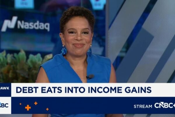 Debt eats into income gains: Here's what to know