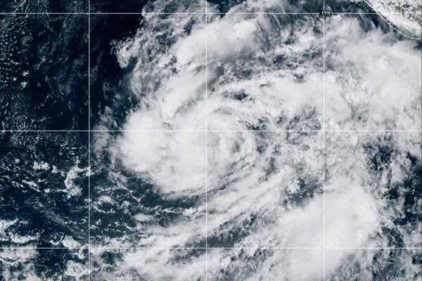 Tropical Storm Vance has formed in the Pacific Ocean