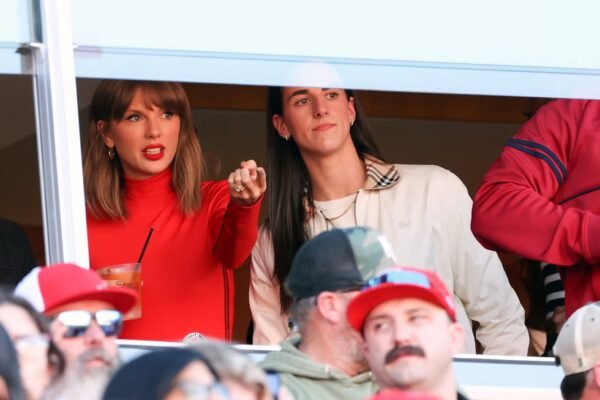 Taylor Swift and Caitlin Clark