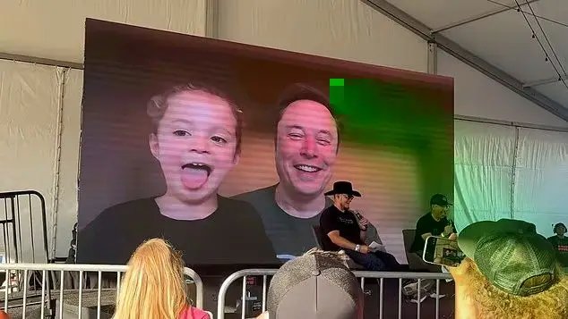 Elon Musk's daughter, Azure makes. a playful appearance in the midst of a serious livestream