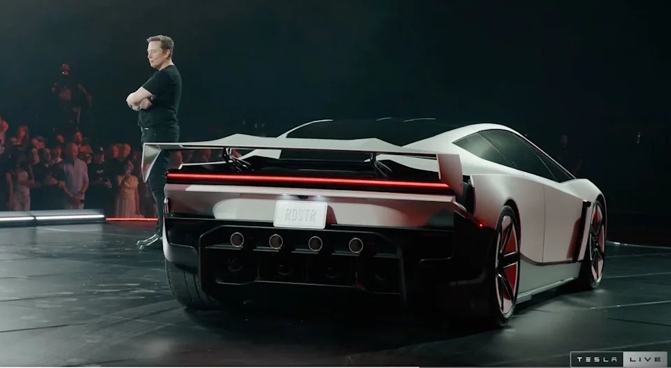 Elon Musk's flying Tesla is gloriously absurd