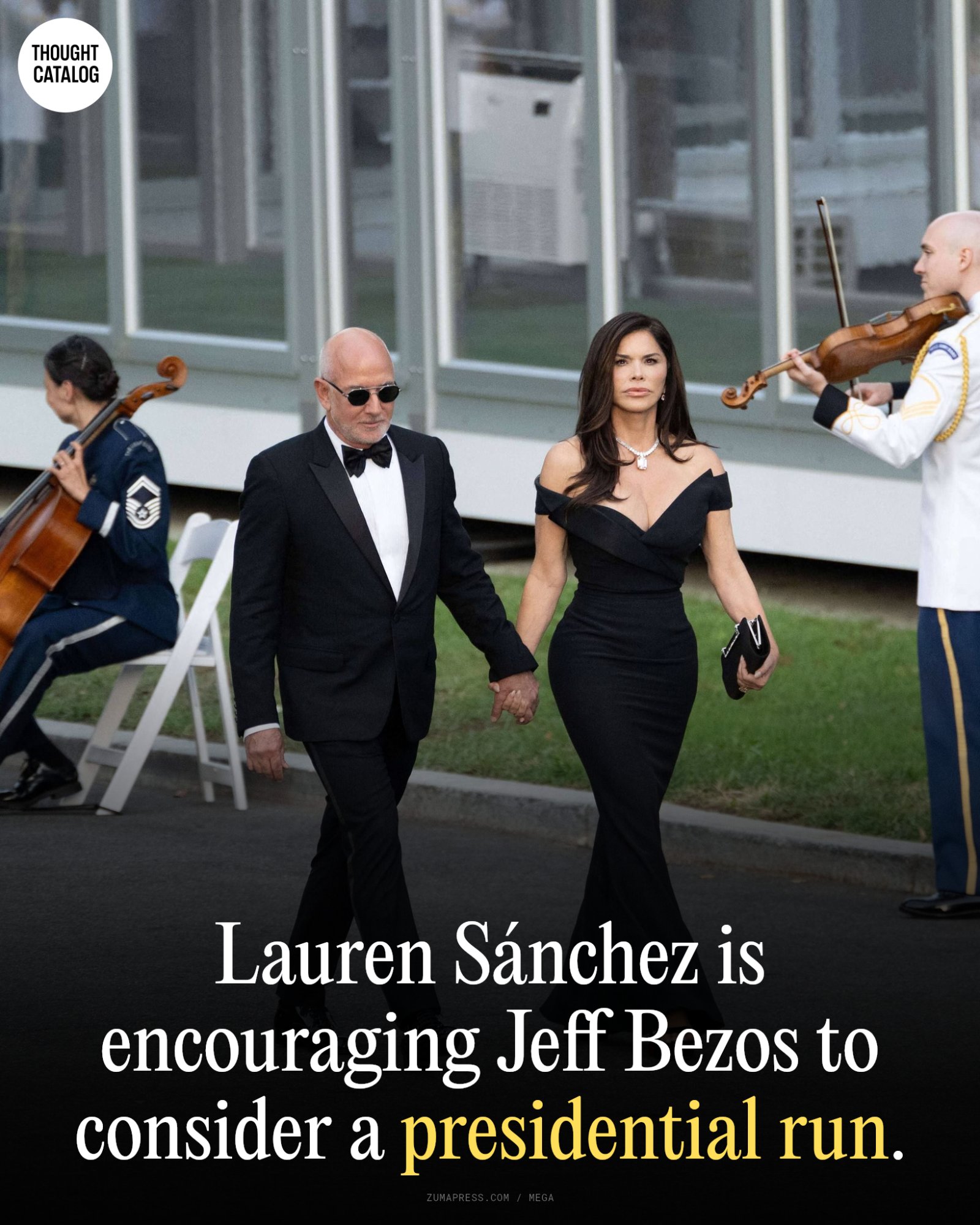 Lauren Sánchez and Jeff Bezos